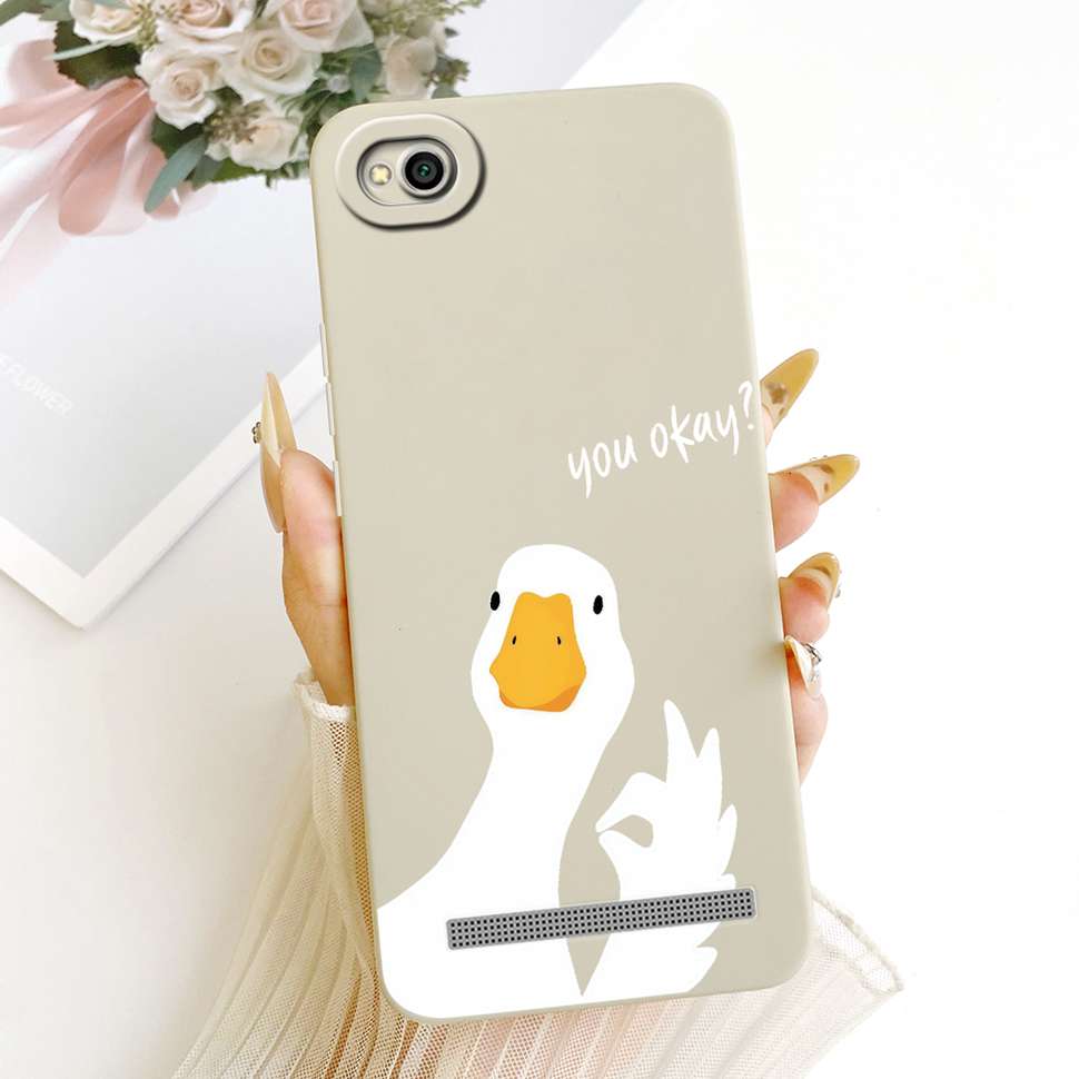 For Xiaomi Redmi 5A Case Fashion Cartoon Print Soft Silicone Cover For Redmi 5A MCG3B MCI3B Phone Protective Cases