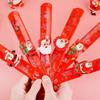 Christmas Glowing Snap Bracelet Father Christmas Sparkling Wristband Santa Claus Luminous Clap Bracelets Festival Carnival Prop