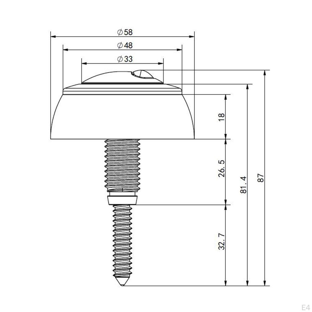 Adjustable Double Flush Water Tank Button