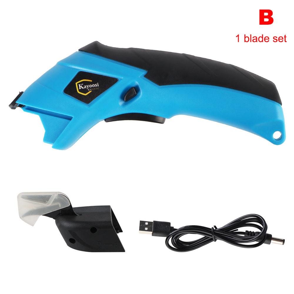 Fabric Sewing Cut Shear Tungsten Steel Blade Portable Wireless Electric Scissors 10000r/min Universal For Home Crafts Tailor