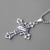 Flame Sun God Titanium Steel Necklace - Unisex Hip Hop Pendant
