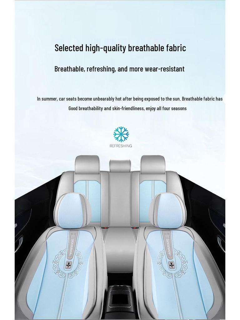 Buick Leather Car Seat Cushion for Regal, Excelle, LaCrosse, Envision, Verano - All-Season Comfort