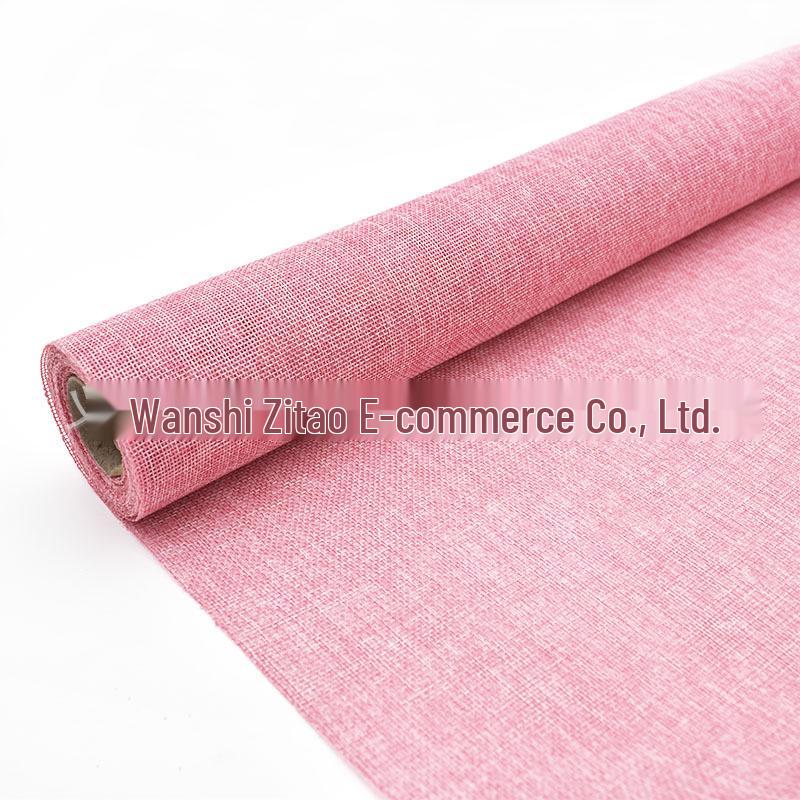 Colored Linen Burlap Roll for Bouquet Flower Packaging DIY Decoration