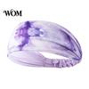 Moisture-wicking Hairband Athletic Headband, Tie-Dye Gradient Sports Anti-Slip Elastic Breathable Sweat-Wicking Comfortable Sweat-absorbent