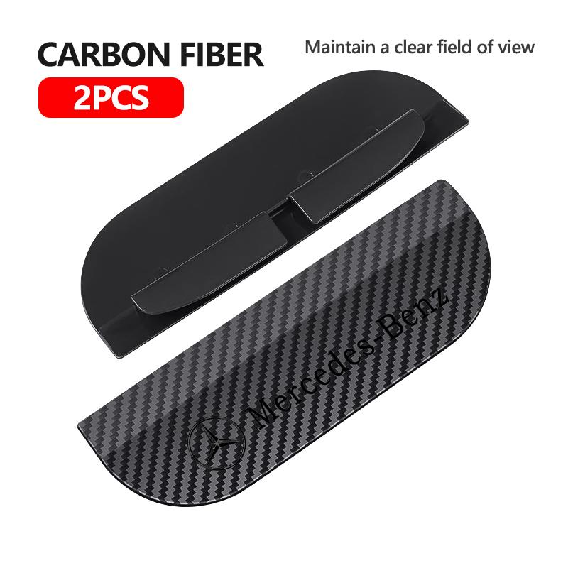

2PCS Car Rearview Mirror Rain Eyebrow Protector Auto Decoration Accessories For Benz Exclusive AMG SPRINTER V CLASS VIANO W124