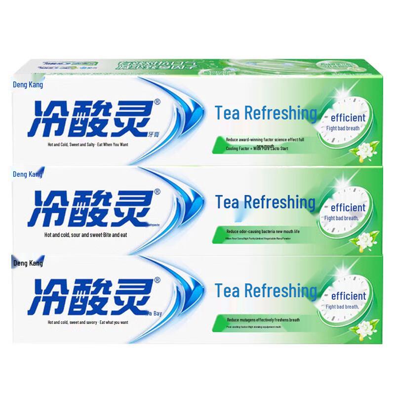 Зубная паста Lengsuanling Tea Fresh Anti-Sensitive, 3 шт.
