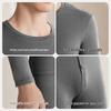 Men's 95% Cotton 5A Anti-bacterial Thermal Underwear Set