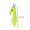 Retractable Fishing Scissors Line Cutter for Hiking Camping Climbing Yellow