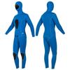 3mm Two-Piece Wetsuit with Hood for Warmth In Hunting, Snorkeling, Freediving, Surfing, and Ice Sports.