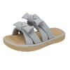 2025 Summer New French Platform Slippers Women's Outer Wear with Skirt Versatile Fairy Style Bow Word Sandals
