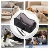 Siège auto pour chiot moins de 6,3 kg Siège auto pour chien Consoles Pliable Portable Coussin rehausseur Transporteur Pour camion Siège avant arrière Intérieur