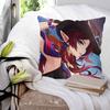 Game Genshin Impact Chasca Pillow Case Square Pillow Bedroom Sofa Leisure Comfort Cushion Car Living Room Home Decoration