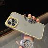 Large hole transparent acrylic mobile phone case is suitable for Apple 16E ultra-thin matte feel 15/16 large hole 13/14/11
