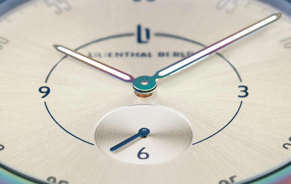 Lilianthal Berlin Mała Sekunda Wykonany w Wielokolorowy Zegarek Męski, Niemcy, L01-110-B023I,