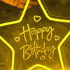 Bright LED Neons Light For Birthday Party Decors With Shatterproof Design And Energy Saving Feature