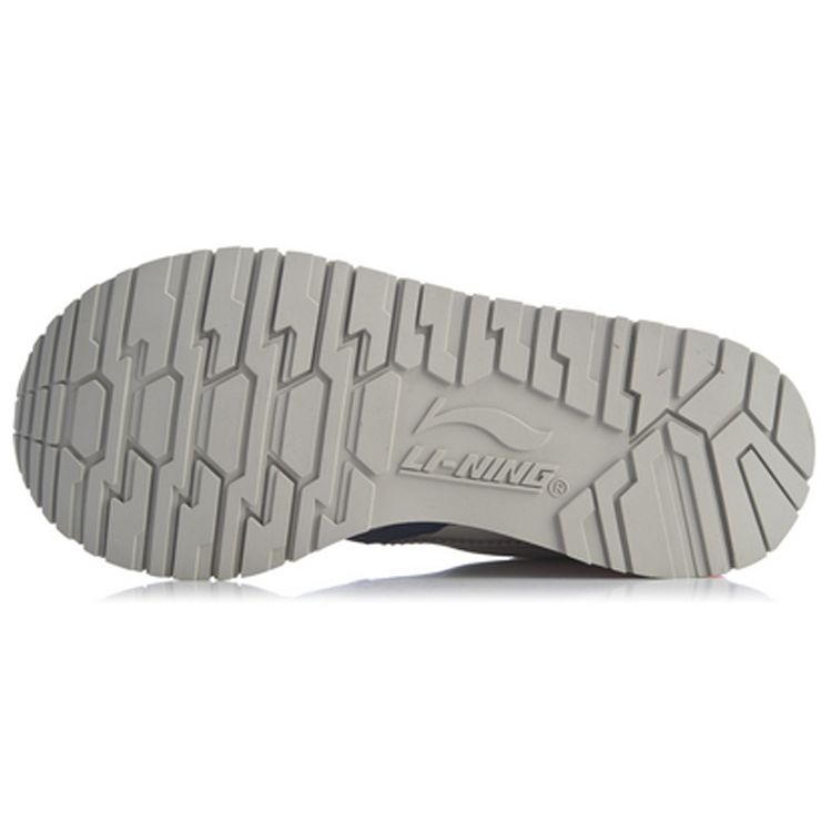 Li Ning 001 Shock Absorbing Non-Slip Wear-Resistant Low-Top Sports Casual Shoes Women Sneakers Gray Yellow Blue AGCQ088-2