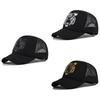 Head Tiger Duck Tongue Baseball Cap Casual Mesh Sun Hat Cartoon Print Cotton Hat