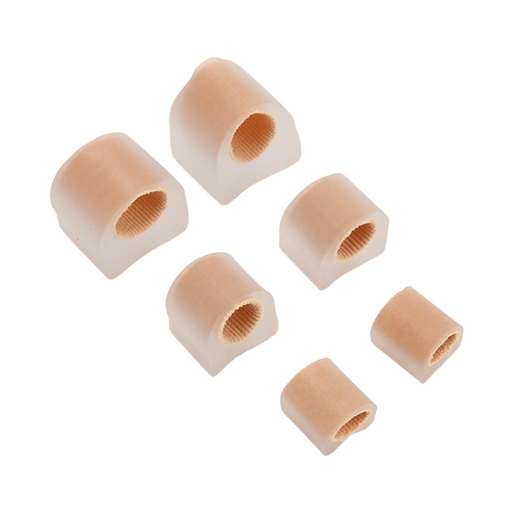 3 Pair Toe Separator Preventing Friction Safe SEBS Bunion Corrector Toe Spacers for Toe Deformation