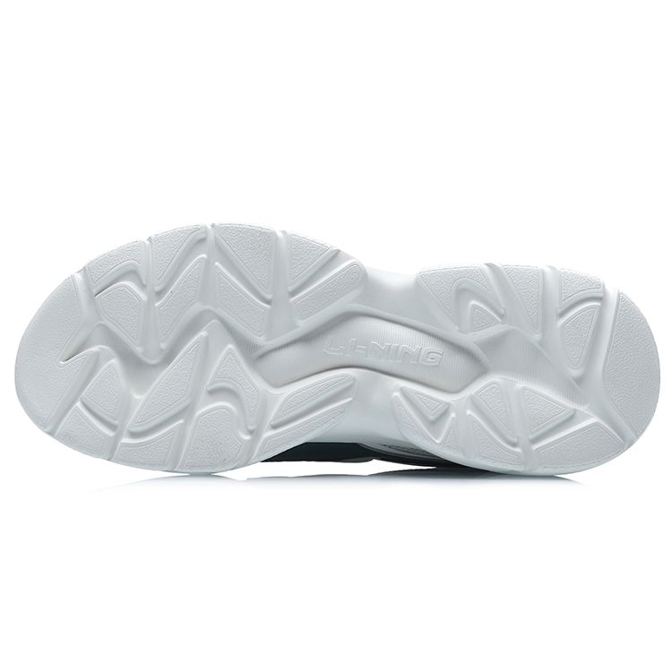 Li Ning Cloud Weave Cuir Synthétique Amorti Stable Respirant Léger Durable Antidérapant Soutien Coupe Basse Chaussures de Sport Décontractées AGCR077-3