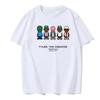 Hip-hop Rapper Retro T-shirt Cotton Summer Round Neck Versatile Daily Casual Fashion Trendy Men's T-shirt Top