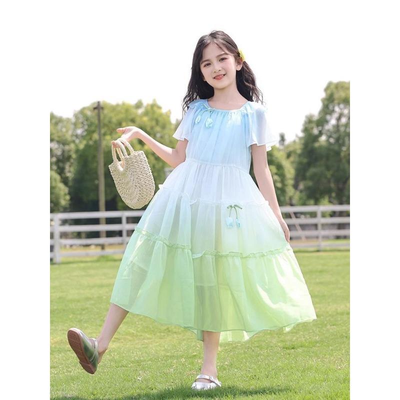Girls' Fashionable Dress Summer Children's Princess Dress