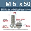 Yigu 304 Stainless Steel Slotted Pan Head Screws M1.6-M10