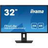 Ecran PC - IIYAMA - XB3288UHSU-B5 - 32" VA LED 4K 3840 X 2160 - 3ms - 60Hz - 2 X HDMI 1 X DP