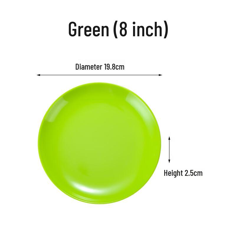 Commercial Melamine Round Buffet Plate