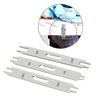 Pack of 3 Double Head Zippers Threader Tool High Strengths Plastic Sewing Accessories for Clothing Bags Projects