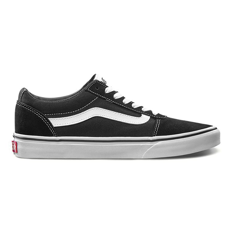 Ward Vans Suede Canvas 'Black White' VN0A36EMC4R