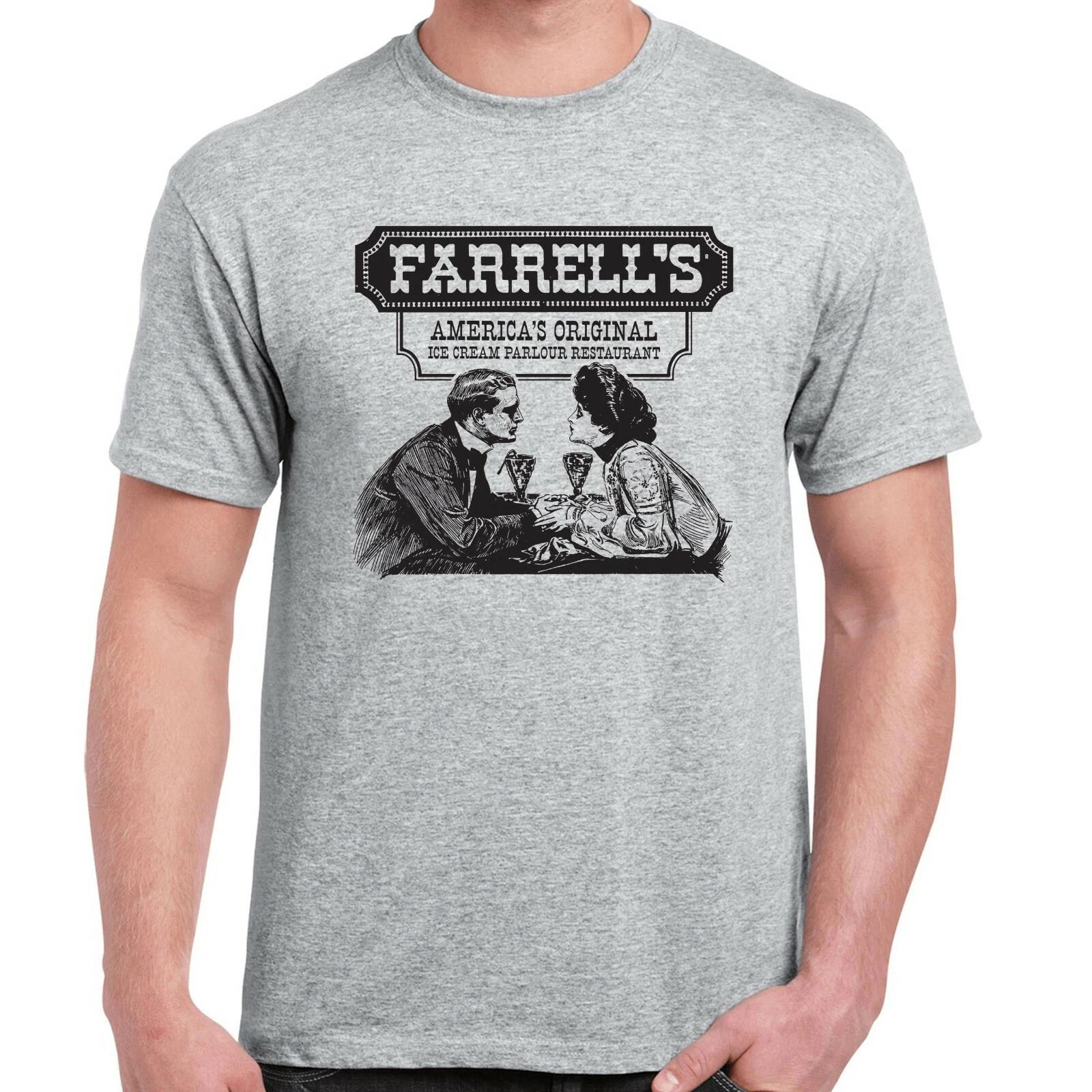 Farrell s Ice Cream Parlour T-Shirt - Defunct Restaurant Chain - 100% Cotton XXXL