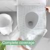 5/10/20 Stück Einweg Papier Toilettensitzbezüge Camping Klo wc Bakterienabweisende Abdeckung für Reise Badezimmer Universelle Größe TMZ