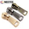 Meetee 5/10Pcs 3# 5# 8# Metal Zipper Puller Sewing Zippers Slider for Clothes Bag Pocket Zips Repair DIY Hardware Accessories