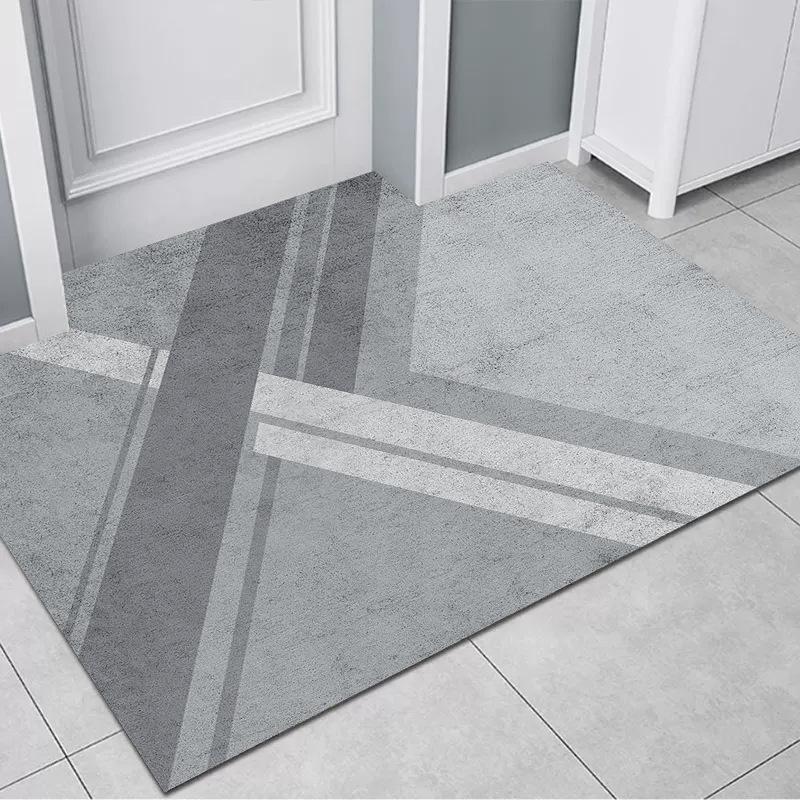 

Коврик для входной двери Противоскользящий и грязеотталкивающий Коврик для ног Коврик для входной двери и коврик для пола 40 * 60cm