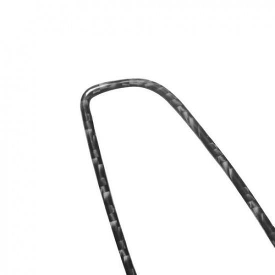 Carbon Fiber Interior Defogger Vent Sticker Trim for Chevrolet Camaro 2016-2018