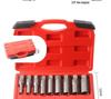 11-Piece Broken Screw & Nut Extractor Set with Wire Extractors