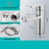 Stainless Steel Square Basin Mixer Tap