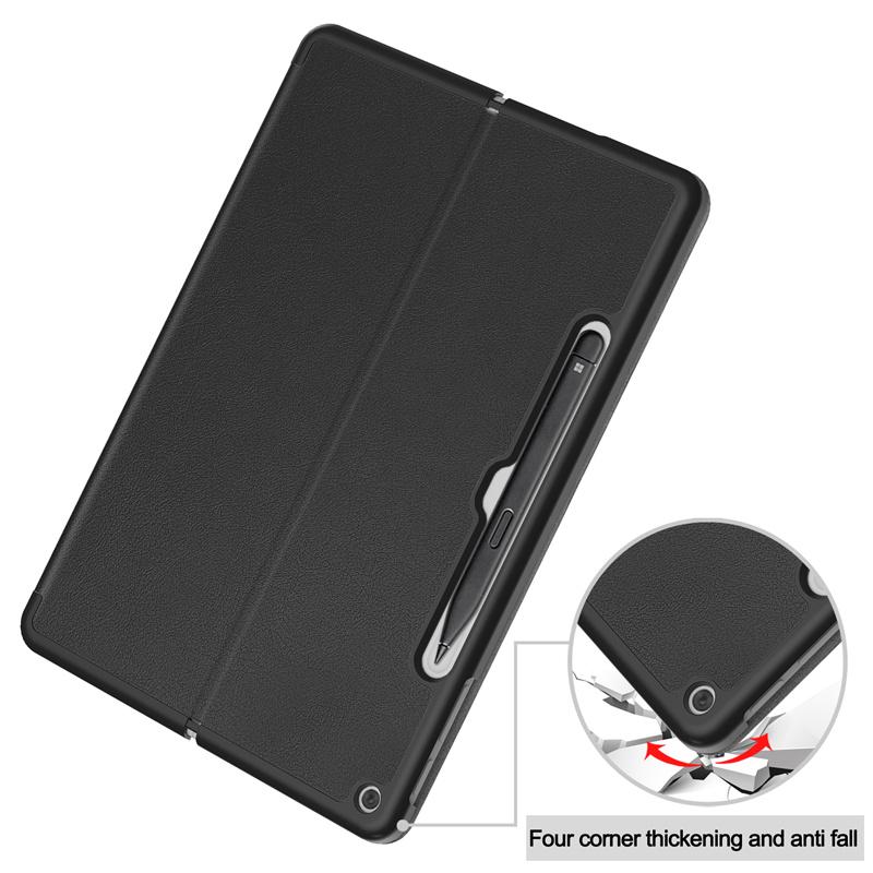 Custodia pieghevole con supporto Smart Folio per Microsoft Surface Pro 12 pollici Custodia per tablet Microsoft Surface Pro 12 Custodia