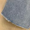 Hoya Bio-Washed Semi Flare Wide Denim Pants, 3 Colors