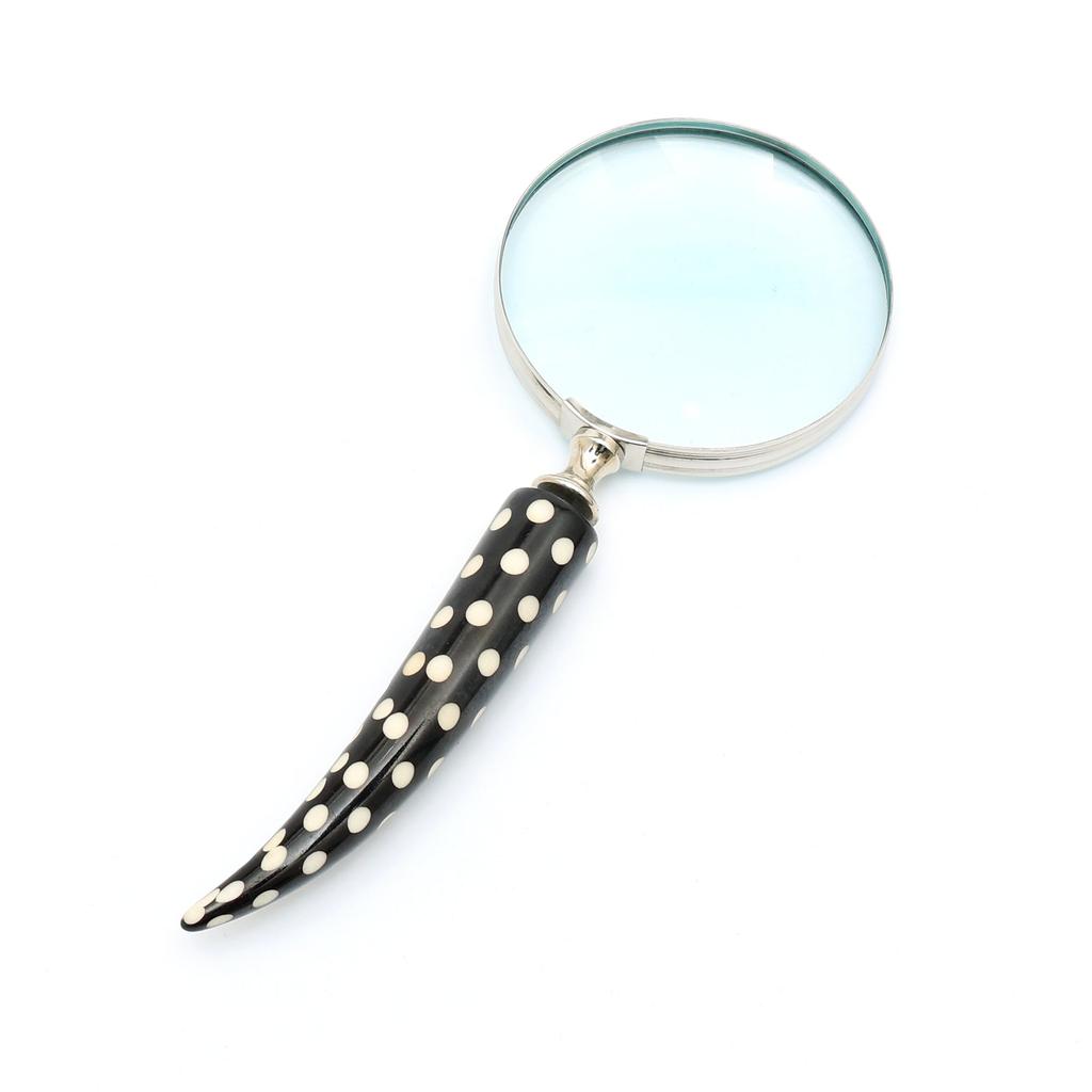 Classic Polka Dot Handle Magnifying Glass