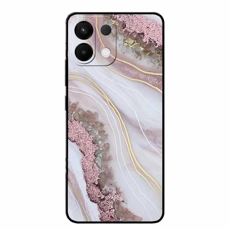 For Oppo K12s K13 5G Case Marble Painted Silicone Back Cover Cases For OPPO K13 5G Soft Black Funda Oppo K12s PLD110 Phone Cover