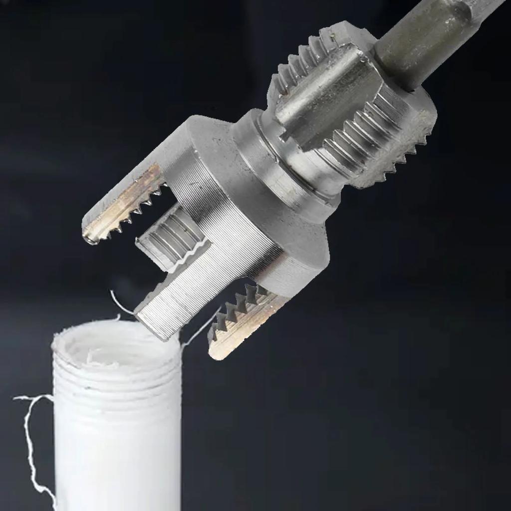 2 Stück 20MM+25MM Gewindeschneidwerkzeug Innengewinde Außengewinde Integrierter Schneideinsatz Wasserrohr Rohrgewindeschneidwerkzeug Zubehör