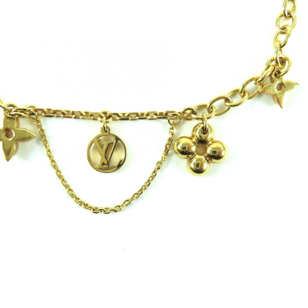 Very Good LOUIS VUITTON bracelet Bracelet Blooming gold Women M1485A Used