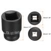 uxcell 2Pcs 4 Point Square Socket 1/2" Drive 20mm Metric