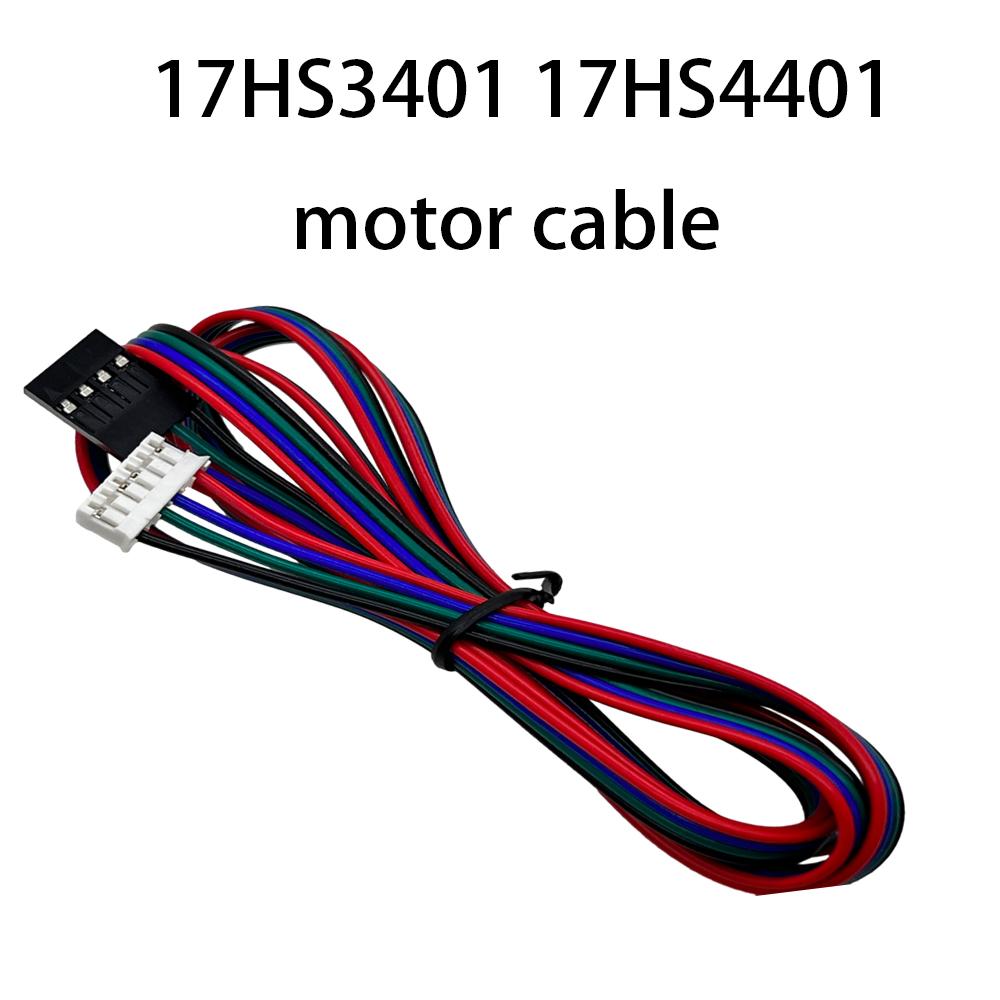 

1PCS Dupont Line 4pin to 6pin XH2.54 3D Printer NEMA 17 Stepper Motor Cable DuPont line For 42 Stepper Motor чёрный
