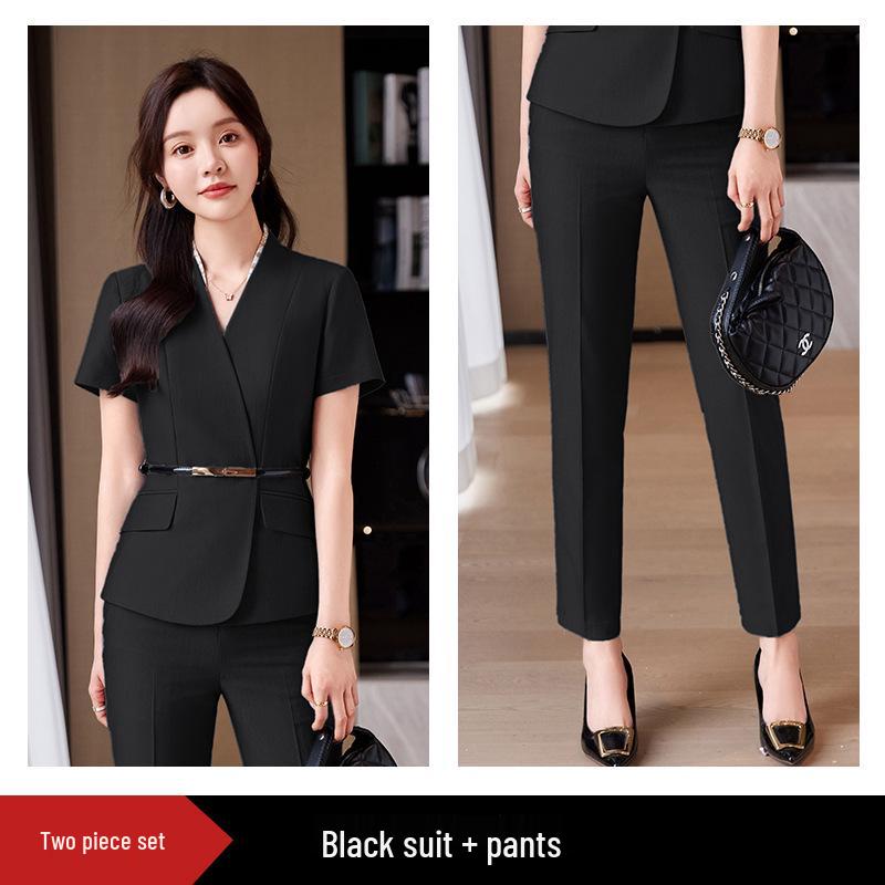 Women's Professional Goddess Style Suit: Fashionable Formal Workwear for Office and Business