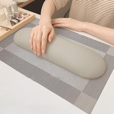 1 Pièce Tapis Nail Art Beauté Maquillage Main Pad PVC Magnifique Manucure Outils Salon Professionnel Pratique Ongles Pad Client pour Femmes