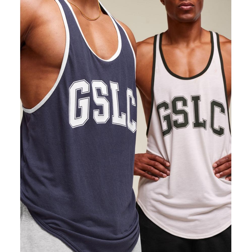 Gymshark Gslc Ringer stRinger Heavy Blue A2c1l Uctn