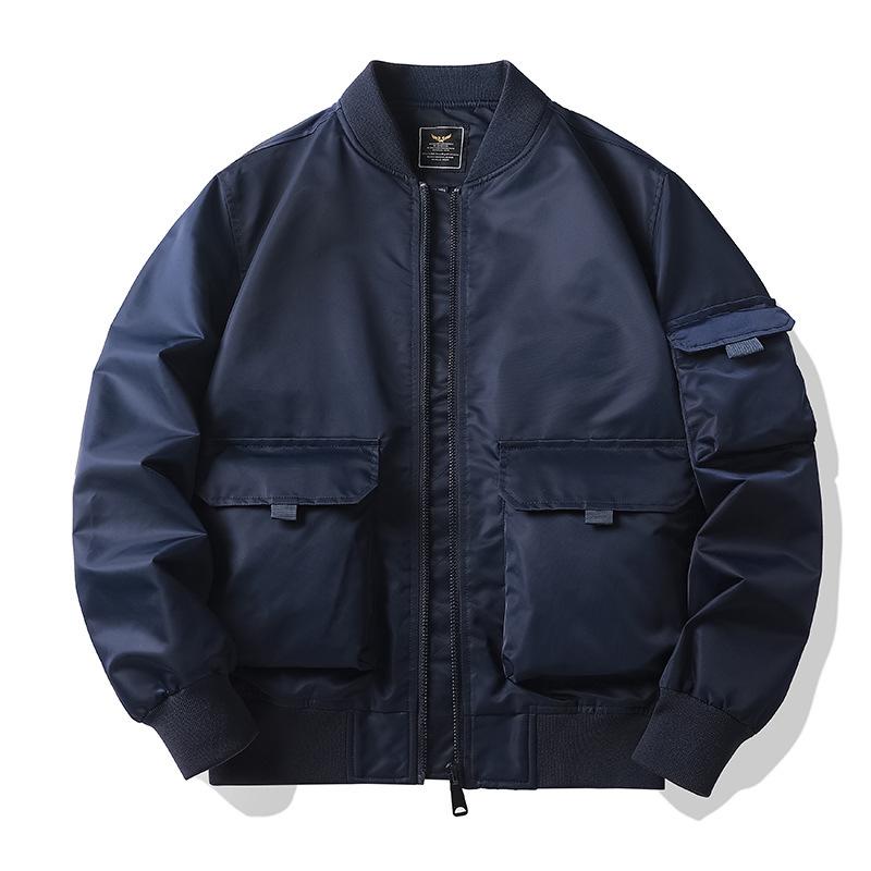 Men's 2026 Autumn/Winter Bomber Jacket: Tough Guy Air Force MA1 Pilot Style