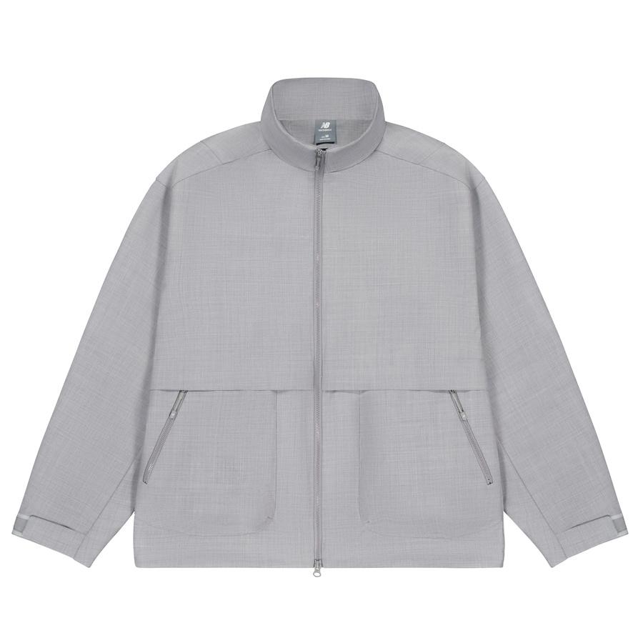 

New Balance NB Grey SS25 Jackets & Coats Unisex Medium Gray NAF19131-MGR M